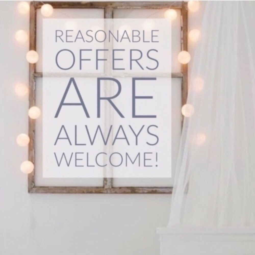 Send an offer on any item you like!